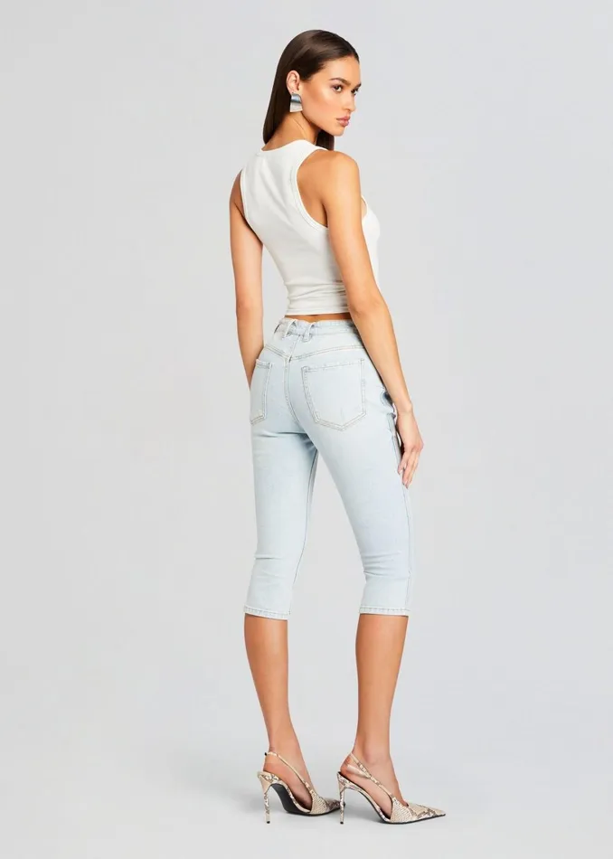 Retrofete Denim Avalon Capri Skylight 8211 Women