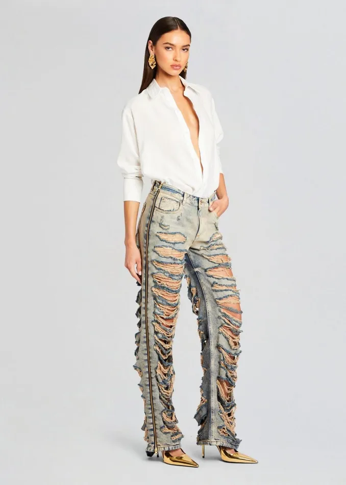 Retrofete Denim Chanti Denim Pant Amalfi 8211 Women