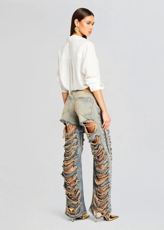 Retrofete Denim Chanti Denim Pant Amalfi 8211 Women