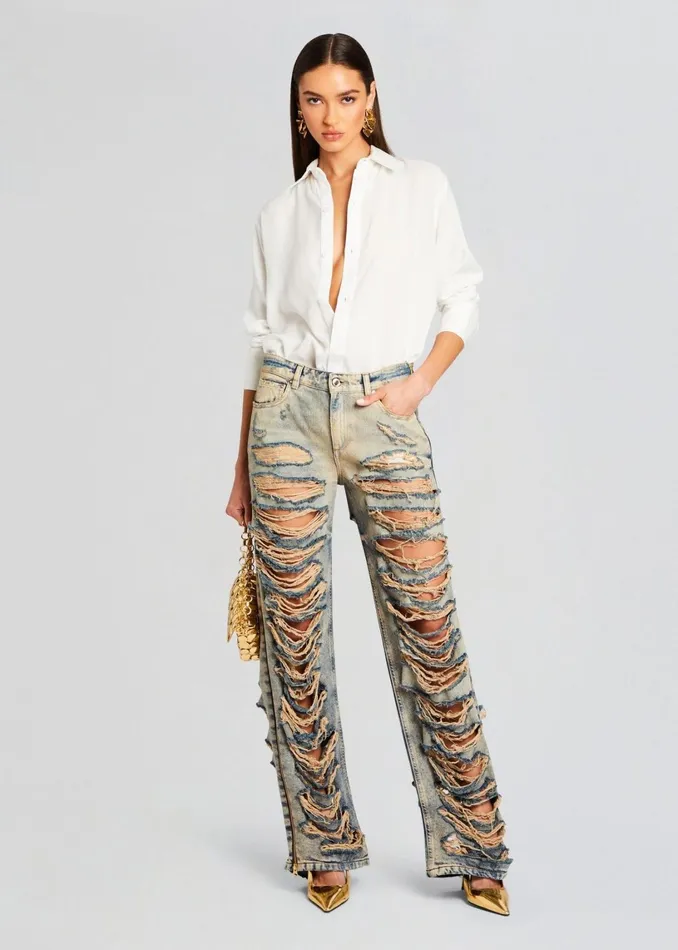 Retrofete Denim Chanti Denim Pant Amalfi 8211 Women