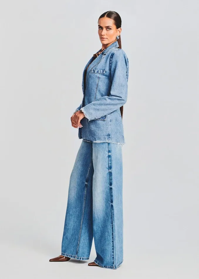 Retrofete Denim Hollis Blazer River 8211 Women