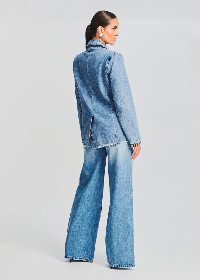 Retrofete Denim Hollis Blazer River 8211 Women