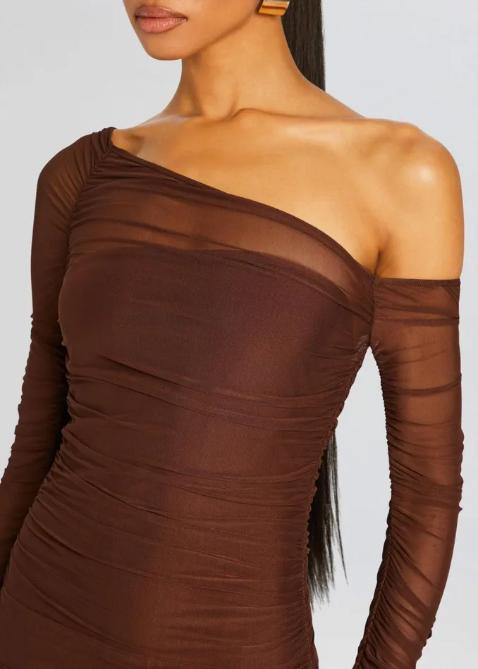 Retrofete Dresses Chantae Mesh Dress Coconut 8211 Women