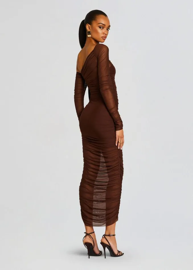 Retrofete Dresses Chantae Mesh Dress Coconut 8211 Women