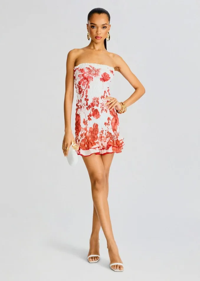 Retrofete Dresses Lexy Short Dress Formula Red 8211 Women