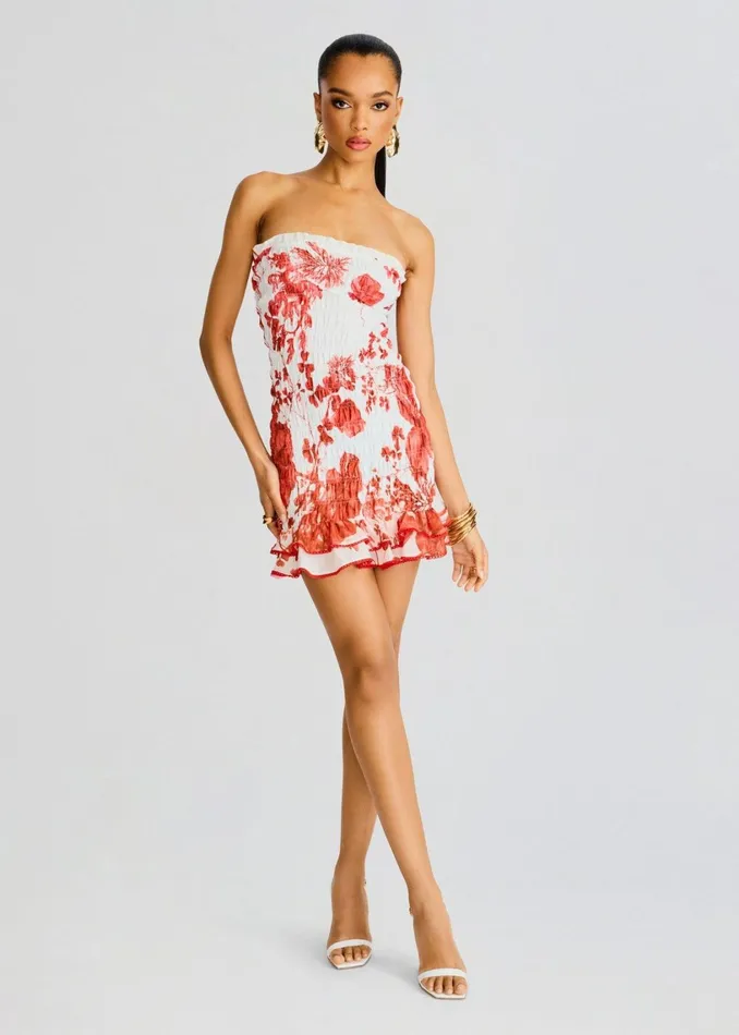 Retrofete Dresses Lexy Short Dress Formula Red 8211 Women