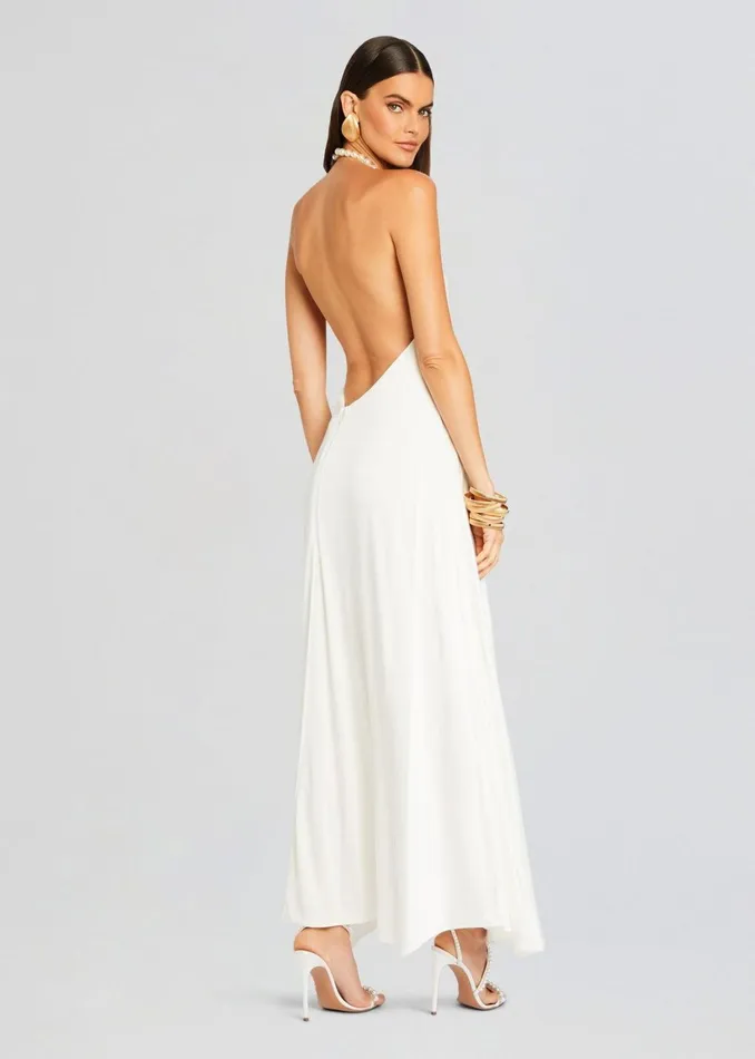 Retrofete Dresses Maryam Pearl Embellished Dress White 8211 Women