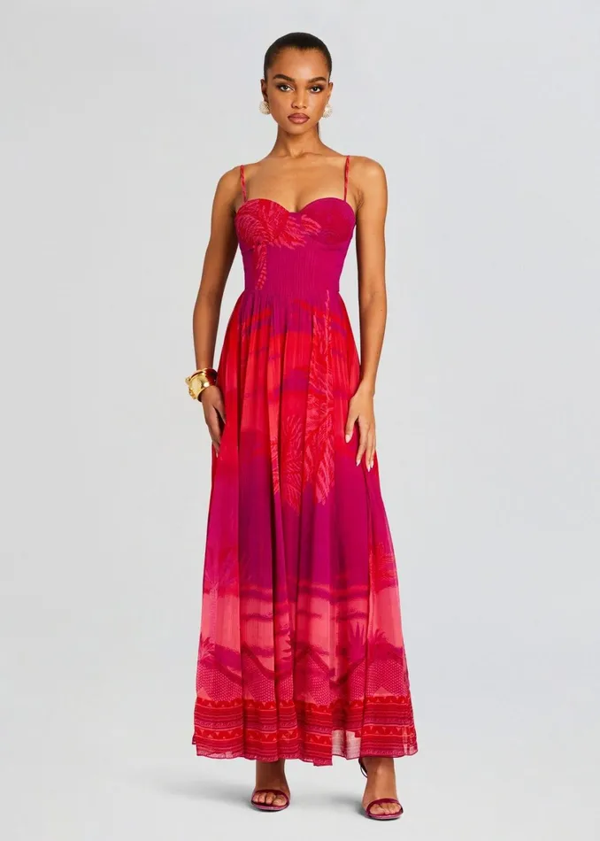 Retrofete Dresses Soma Long Dress Multicolor 8211 Women