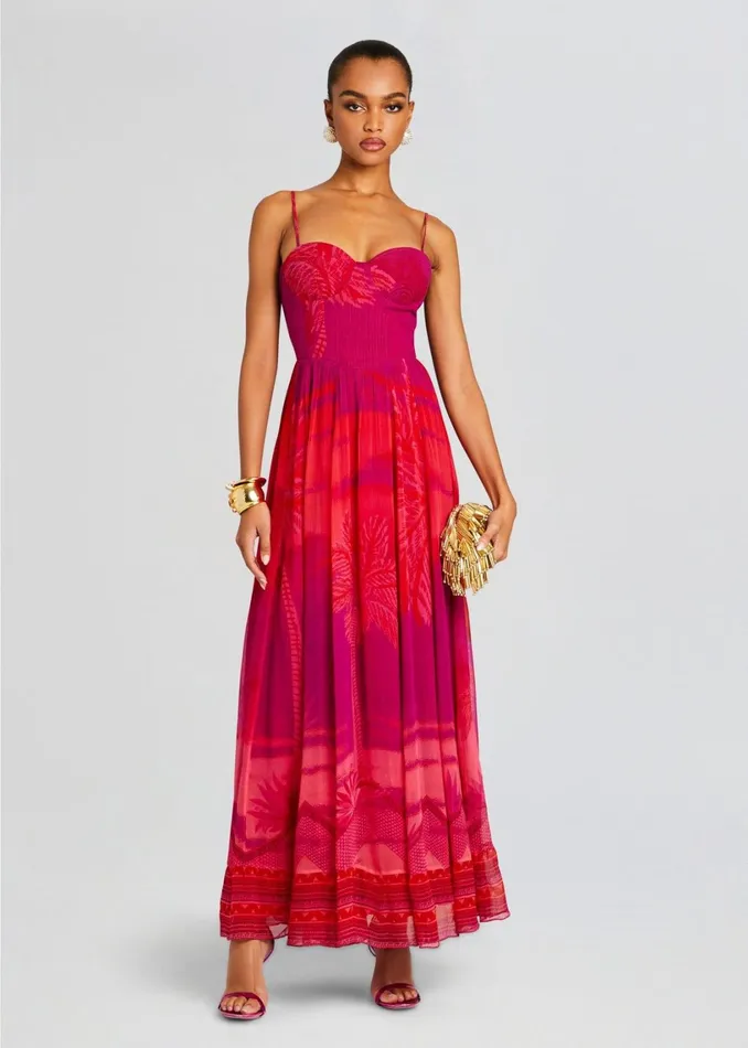 Retrofete Dresses Soma Long Dress Multicolor 8211 Women