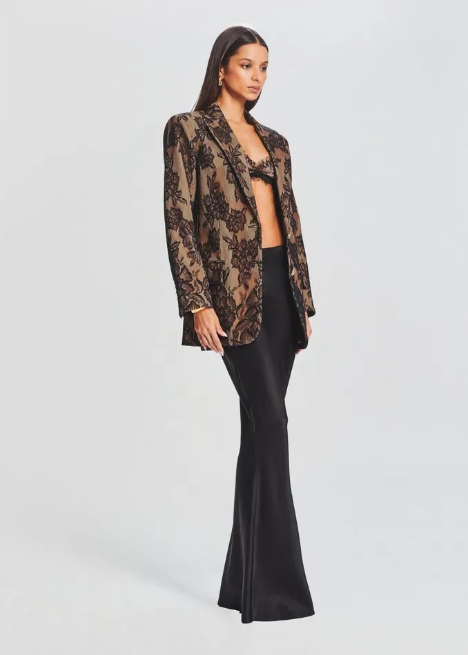 Retrofete Jackets Ophelia Lace Jacket Tannin 8211 Women