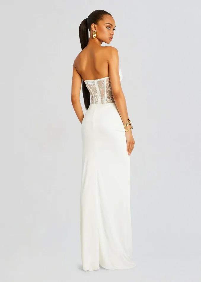 Retrofete Jumpsuits Carla Lace Jumpsuit White 8211 Women