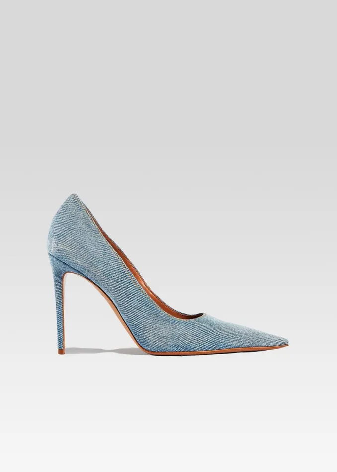 Retrofete Shoes Jasmine Heel Denim 8211 Women