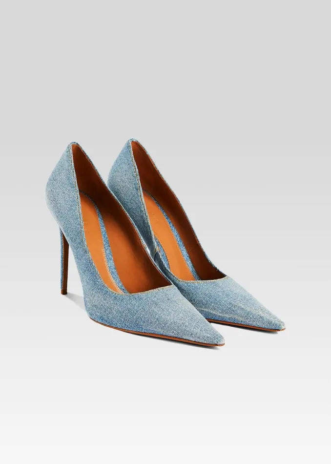 Retrofete Shoes Jasmine Heel Denim 8211 Women