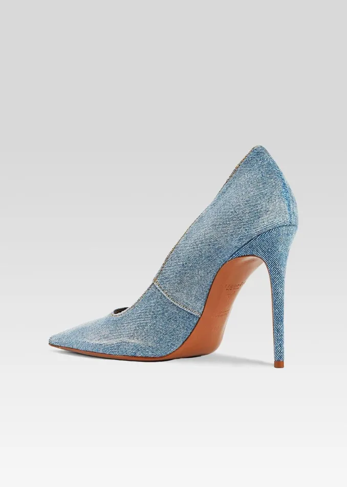 Retrofete Shoes Jasmine Heel Denim 8211 Women