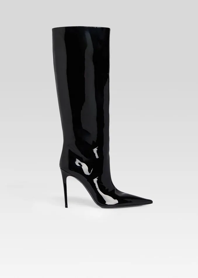 Retrofete Shoes Lyra Leather Boot Black 8211 Women