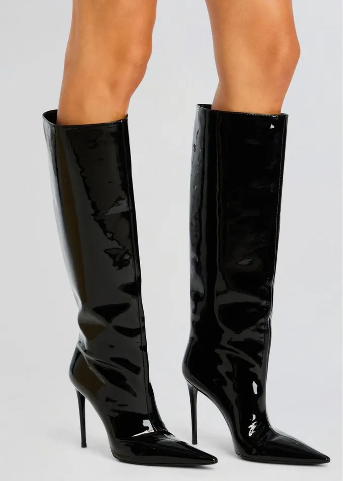 Retrofete Shoes Lyra Leather Boot Black 8211 Women