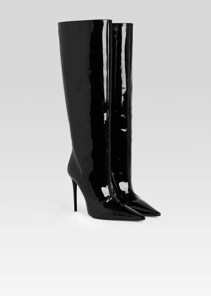 Retrofete Shoes Lyra Leather Boot Black 8211 Women