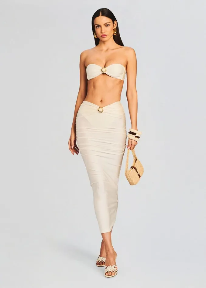Retrofete Swim Lucia Bikini Top Cream 8211 Women