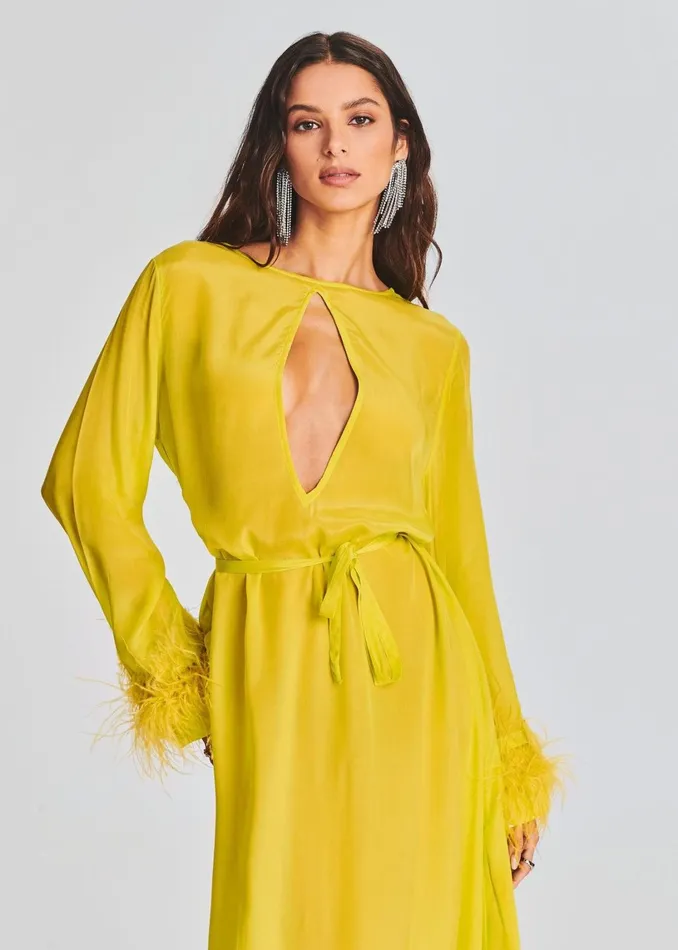 Retrofete Swim Odell Maxi Dress Yellow 8211 Women
