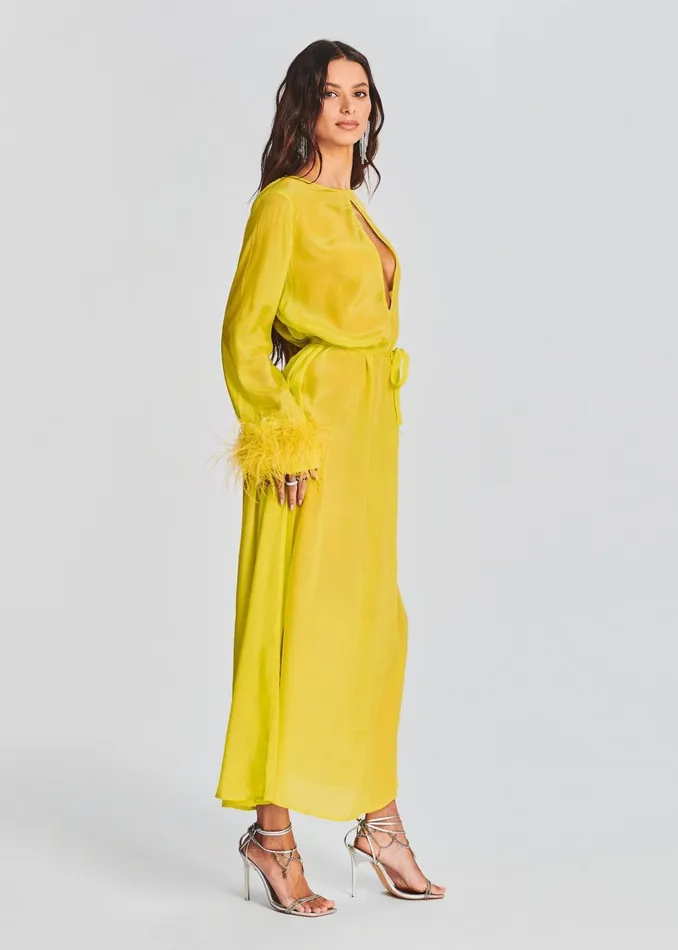 Retrofete Swim Odell Maxi Dress Yellow 8211 Women