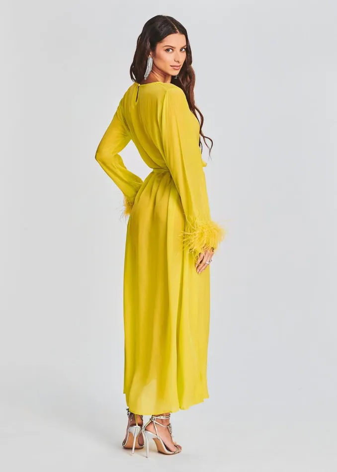 Retrofete Swim Odell Maxi Dress Yellow 8211 Women
