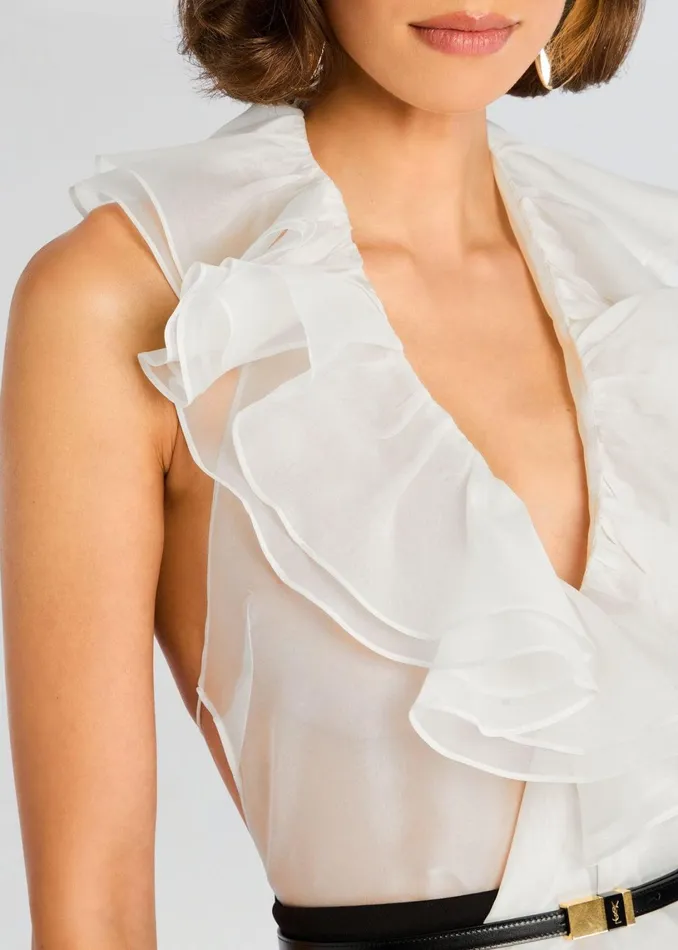 Retrofete Tops Emeline Top White 8211 Women