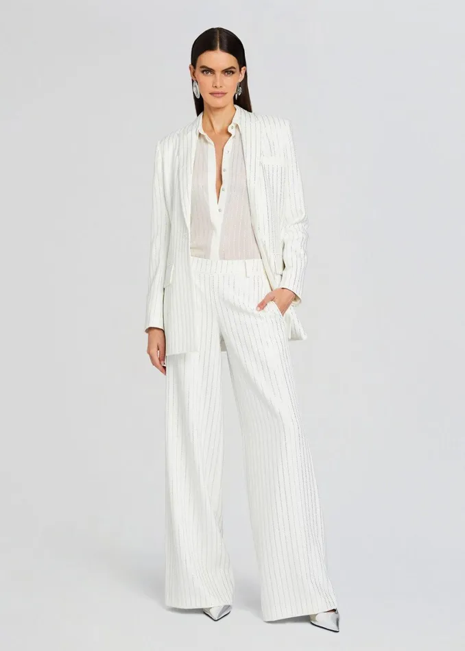 Retrofete Tops Kennedy Embellished Top White 8211 Women
