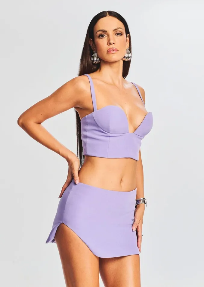 Retrofete Tops Matty Top Dusty Lilac 8211 Women
