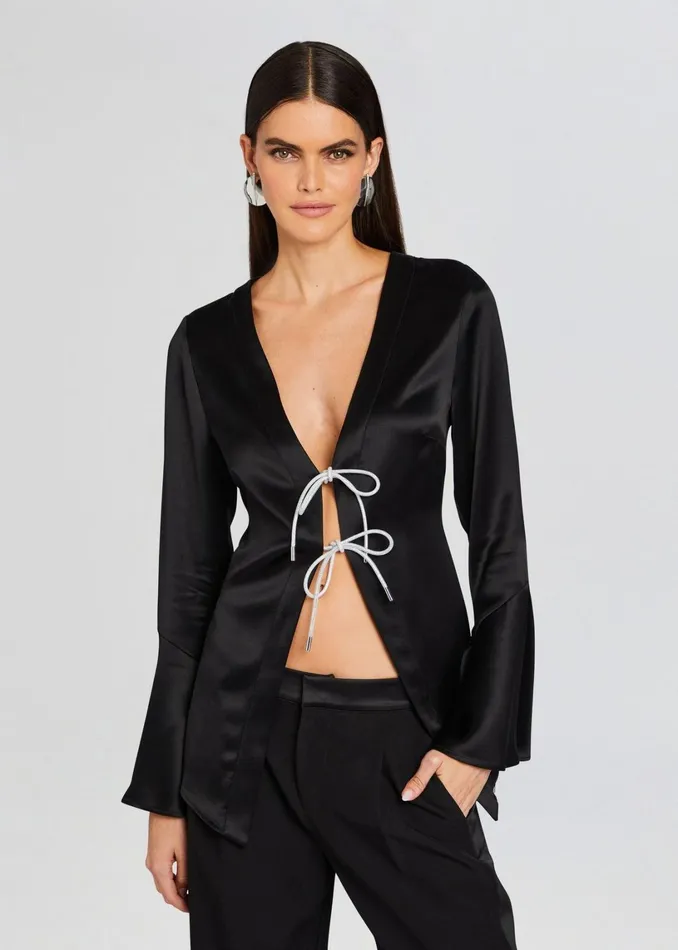 Retrofete Tops Svea Blouse Black 8211 Women