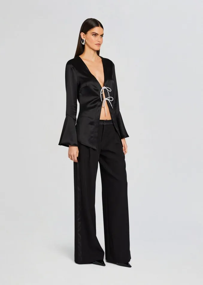 Retrofete Tops Svea Blouse Black 8211 Women