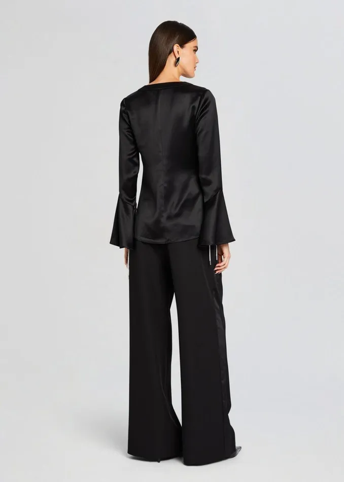 Retrofete Tops Svea Blouse Black 8211 Women