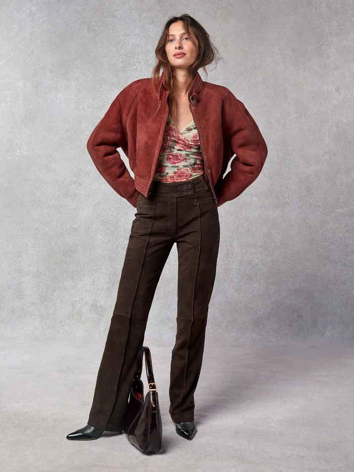 Ricardo Jacket Uni Rouge Women Coats and Jackets Rouje
