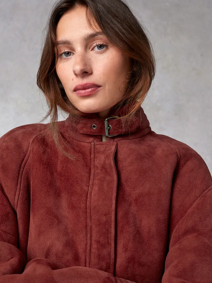 Ricardo Jacket Uni Rouge Women Coats and Jackets Rouje