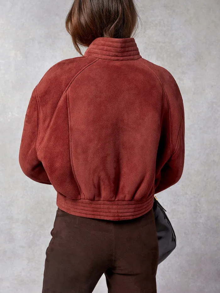 Ricardo Jacket Uni Rouge Women Coats and Jackets Rouje