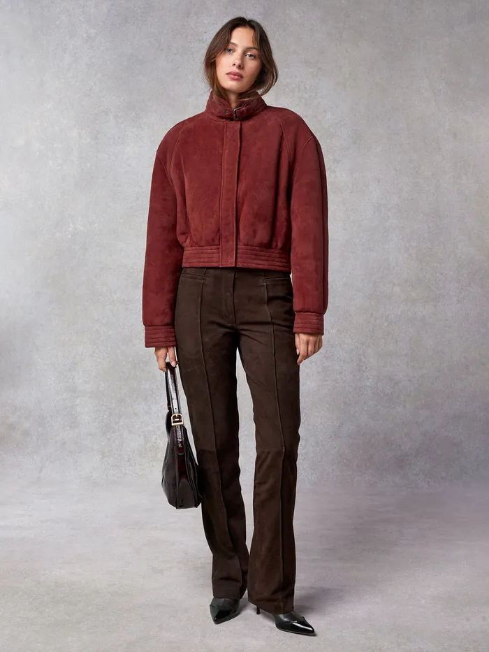 Ricardo Jacket Uni Rouge Women Coats and Jackets Rouje