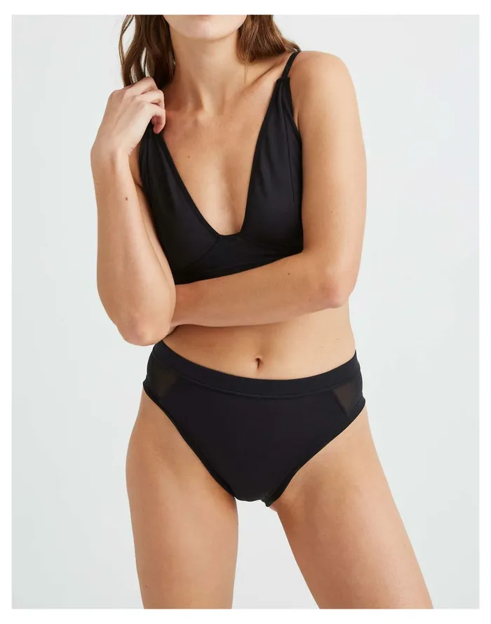 Richer Poorer High Cut Briefs Black Women Madewell Pajamas Richer Poorer High Cut Briefs Black Women Madewell Pajamas