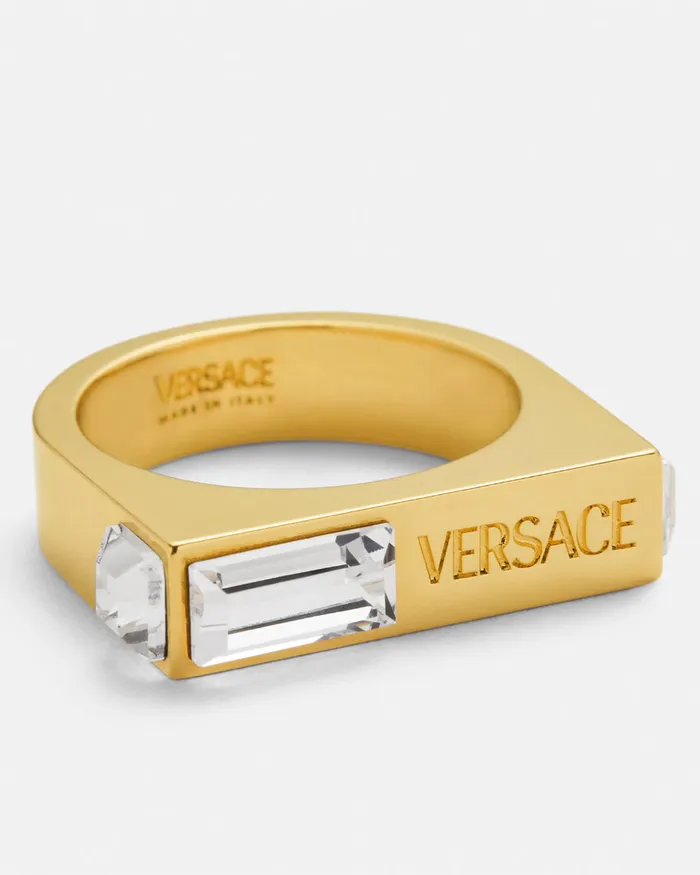 Rings MenWomen Versace Ring Gold