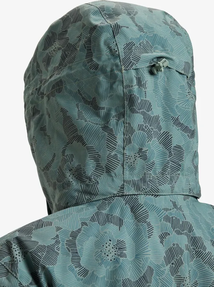 Roxy Jetty 8211 Snow Jacket Lily Pad Sketch Book Women Roxy Jackets and Coats