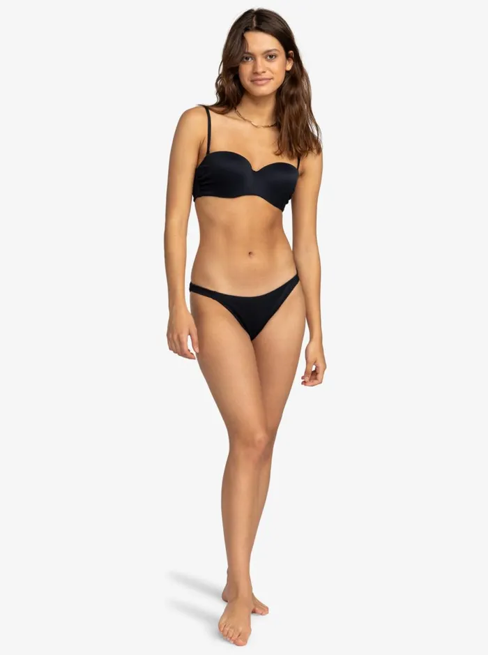Roxy Love The Beach Vibe 8211 Bandeau Bikini Top Anthracite Women Roxy Bikinis Roxy Love The Beach Vibe 8211 Bandeau Bikini Top Anthracite Women Roxy Bikinis