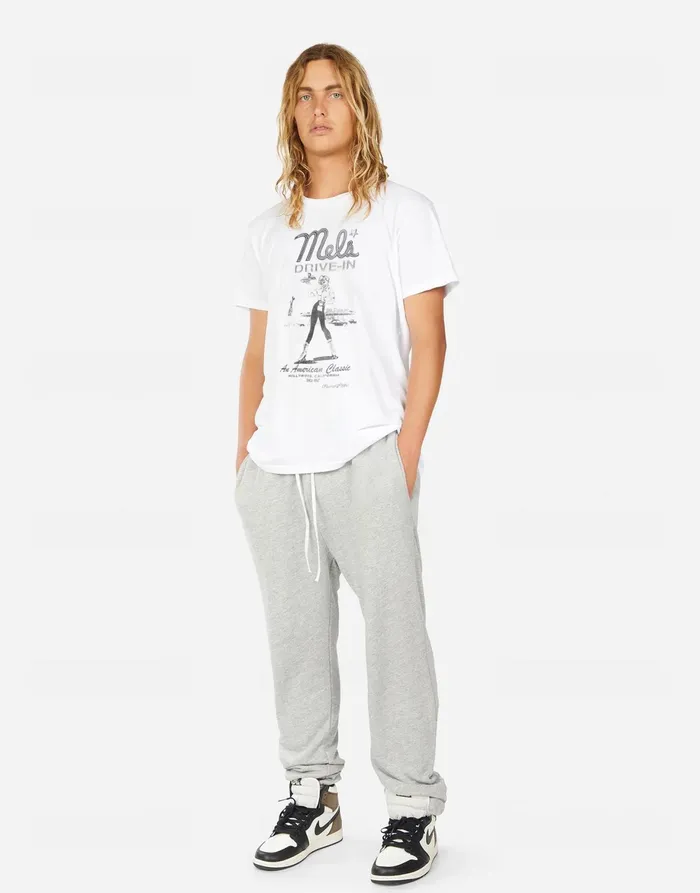 Sadler Mels DriveIn White Men039s Lauren Moshi Tees