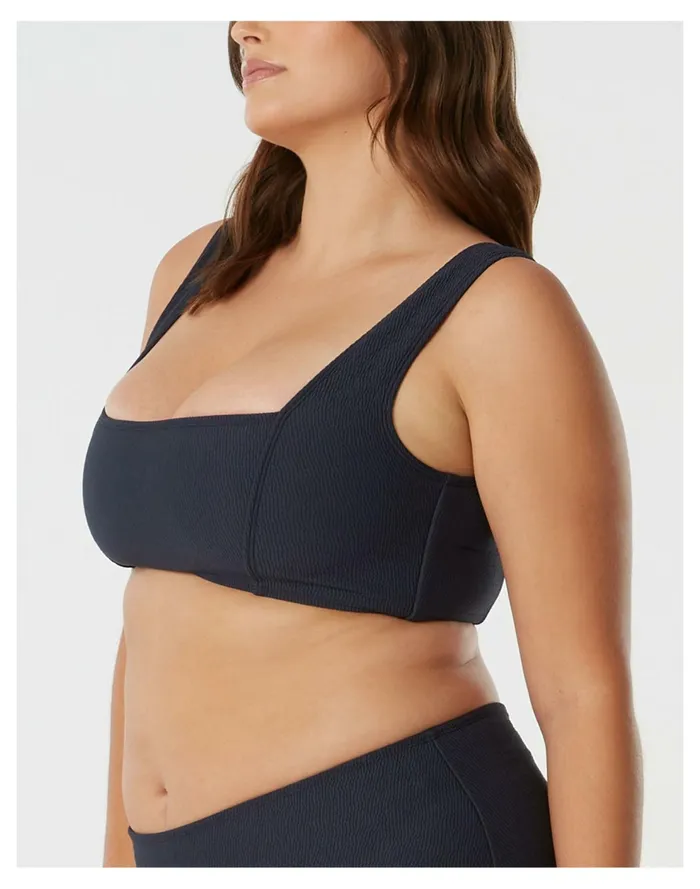 SAINT SOMEBODY Walking On A Dream Bikini Top Ink Women Madewell Swim SAINT SOMEBODY Walking On A Dream Bikini Top Ink Women Madewell Swim