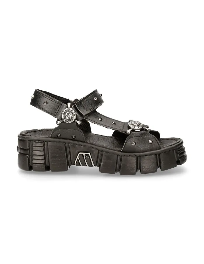 Sandals Bio Black Tower MBios120V1 8211 New Rock Men Sandals Bio Black Tower MBios120V1 8211 New Rock Men