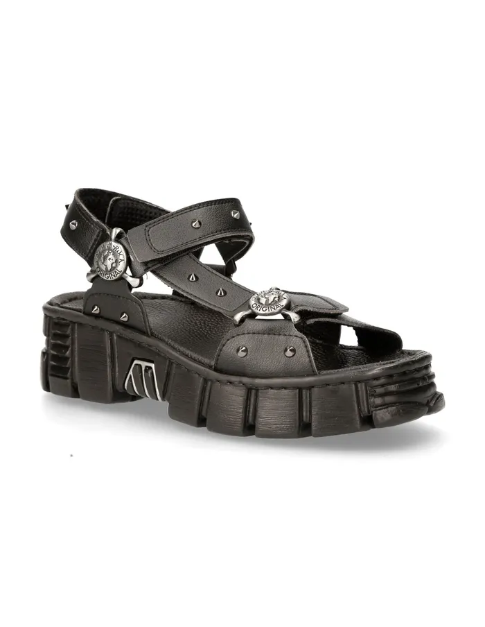 Sandals Bio Black Tower MBios120V1 8211 New Rock Men Sandals Bio Black Tower MBios120V1 8211 New Rock Men