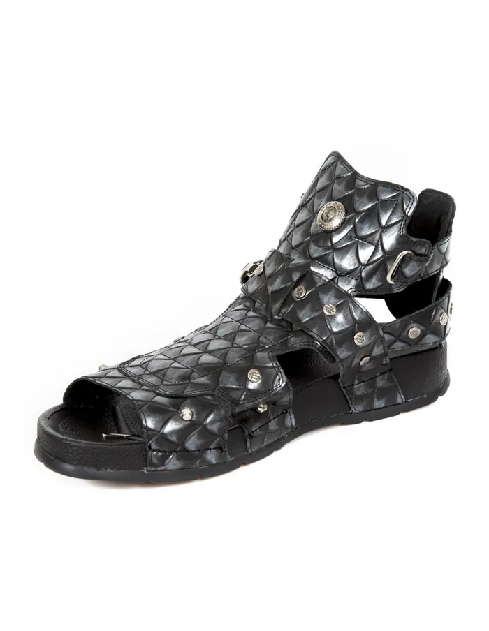 Sandals Bio Metal Skull MBio17C8 8211 New Rock WomenMen Sandals Bio Metal Skull MBio17C8 8211 New Rock WomenMen