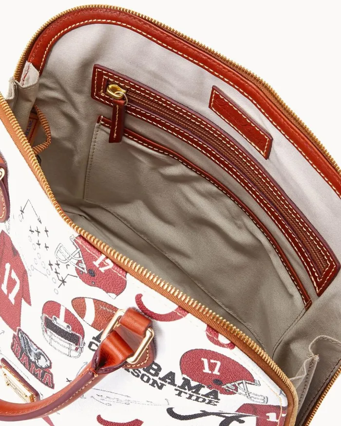 Satchels Women Dooney and Bourke Collegiate University Of Alabama Zip Zip Satchel U Of Alabama Satchels Women Dooney and Bourke Collegiate University Of Alabama Zip Zip Satchel U Of Alabama
