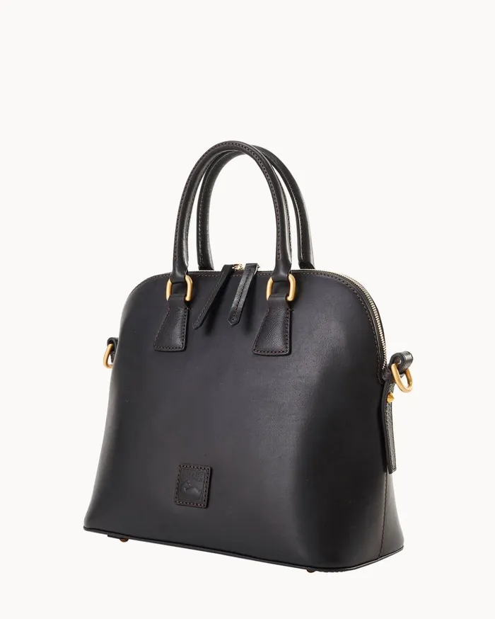 Satchels Women Dooney and Bourke Florentine Satchel Black Black Satchels Women Dooney and Bourke Florentine Satchel Black Black