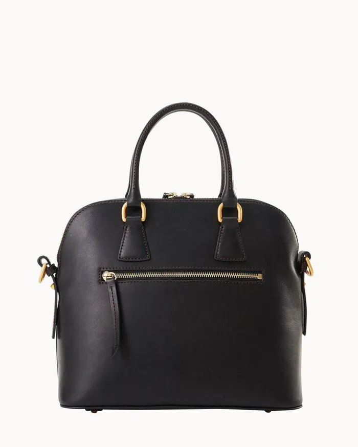 Satchels Women Dooney and Bourke Florentine Satchel Black Black Satchels Women Dooney and Bourke Florentine Satchel Black Black