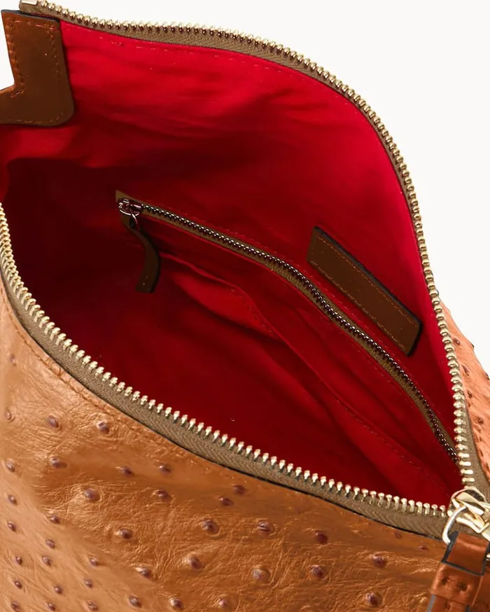 Satchels Women Dooney and Bourke Ostrich Satchel Caramel Satchels Women Dooney and Bourke Ostrich Satchel Caramel