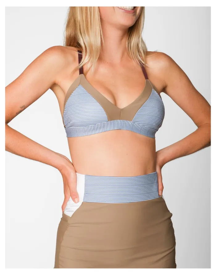 Seea Leucadia Bikini Top Purple Multi Women Madewell Swim Seea Leucadia Bikini Top Purple Multi Women Madewell Swim
