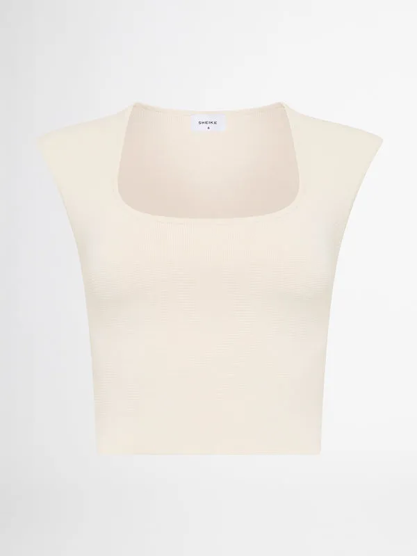 SHEIKE Knitwear Women SANTORINI TOP Neutral SHEIKE Knitwear Women SANTORINI TOP Neutral